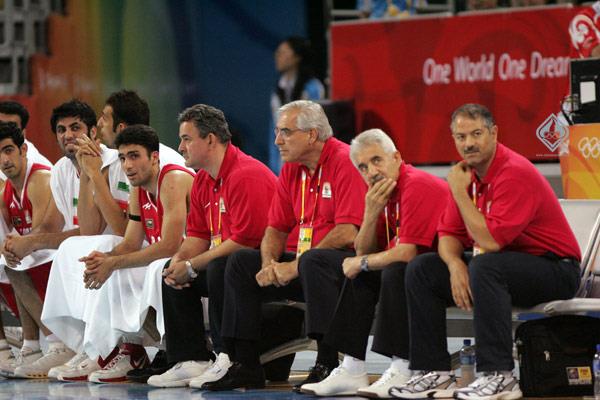 تیم ملی بسکتبال ایران، المپیک 2008 پکن، عکس: استاد علی کاوه 18