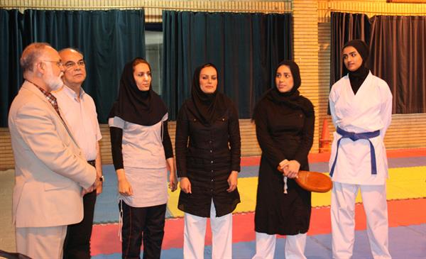 بازدید دبیرکل کمیته ملی المپیک از اردوهای تیم های ملی مستقر در آکادمی