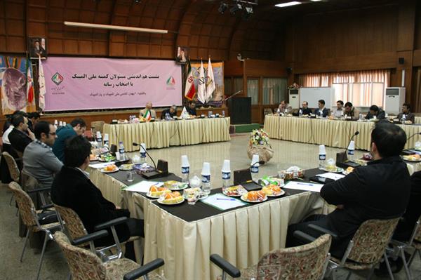 جلسه هم اندیشی روسای کمیته ملی المپیک با اصحاب رسانه 