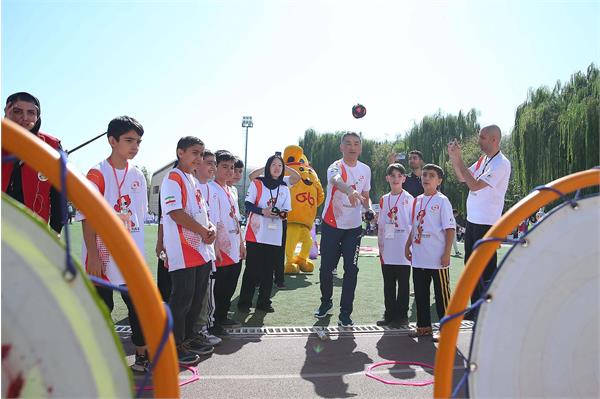 مراسم دو تفریحی فاران ران بازیهای آسیایی آیچی _ناگویا 7 مهر 14