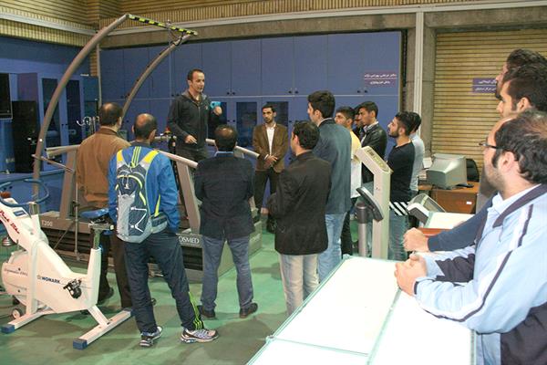بازدید آکادمی فدراسیون وزنه برداری1