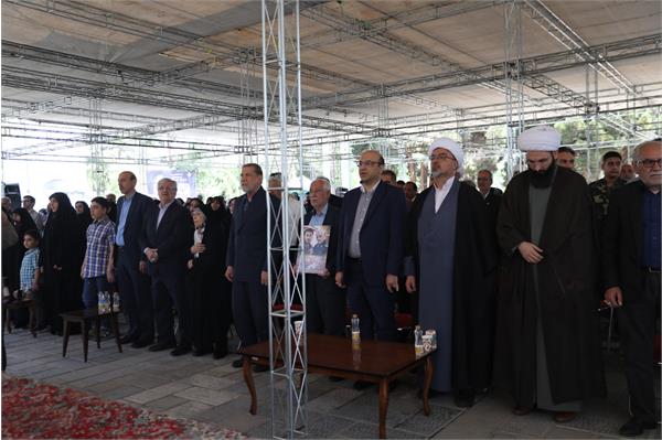 مراسم تجلیل از شهدای ورزشکار در بهشت زهرا (س) (1 اردیبهشت 1404) 24