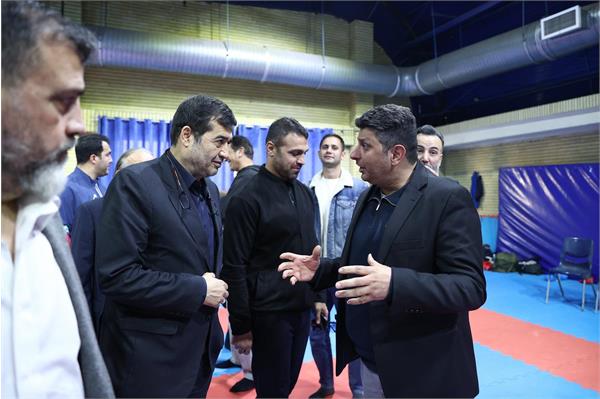 بازدید وزیر ورزش و جوانان از اردوی تیم ملی کاراته در آکادمی ملی المپیک (2 آذر 1404) 10