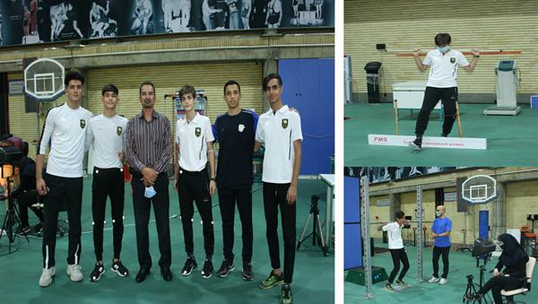 حضور اعضای تیم ملی تکواندو نوجوانان در آزمون های آسیب شناسی و بیومکانیک ورزشی آکادمی ملی المپیک