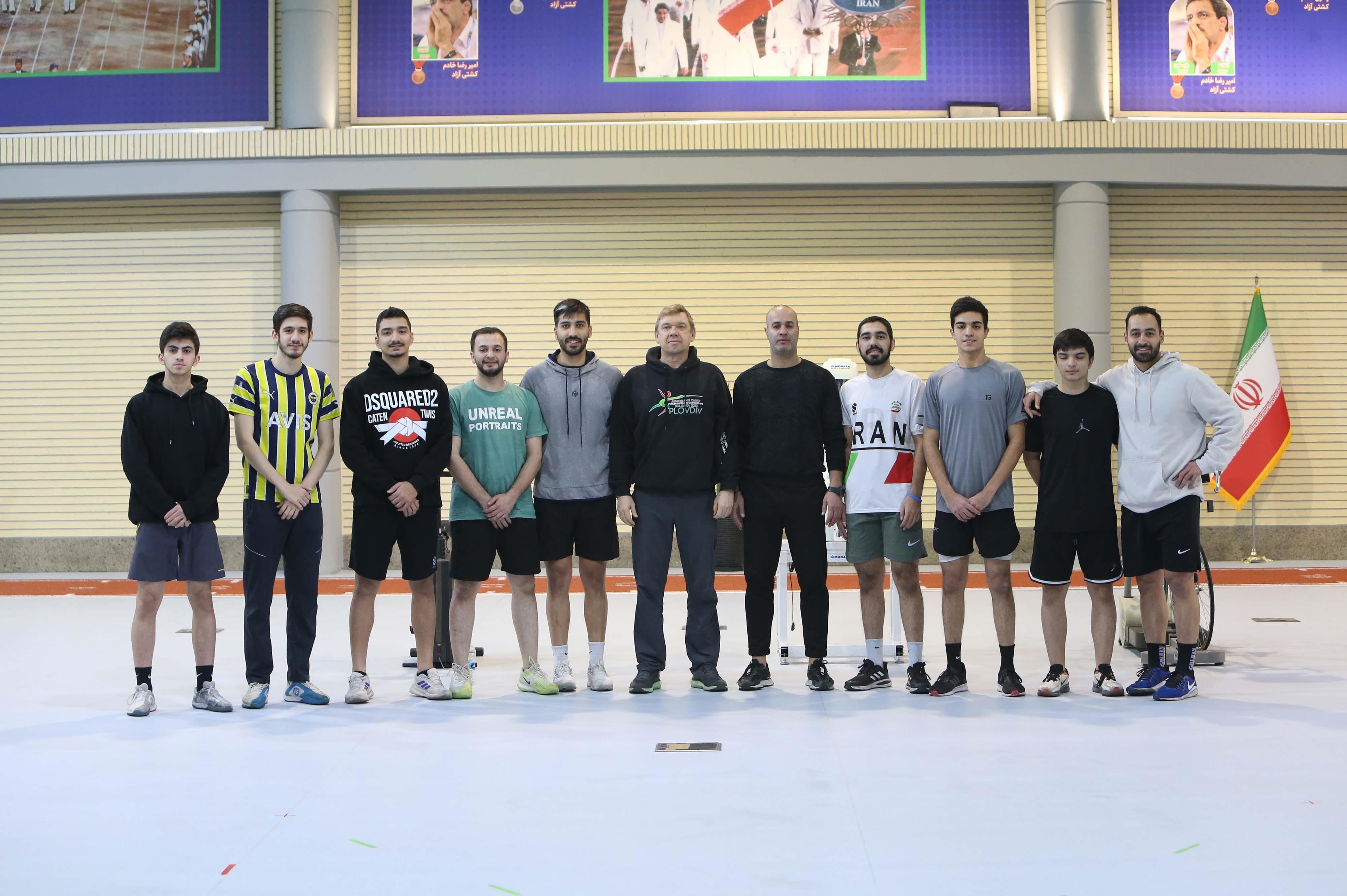 تیم ملی شمشیربازی اسلحه سابر در آزمون های آمادگی جسمانی (29 آذر 1404) 9