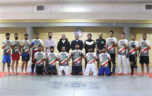 بازدید رئیس فدراسیون انجمن های ورزش های رزمی از اردوی تیم ملی mma (2 دی 1404)  1