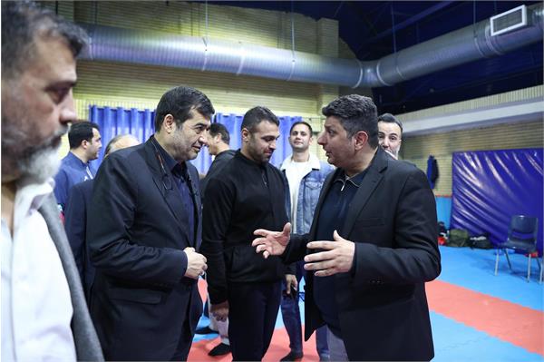 بازدید وزیر ورزش و جوانان از اردوی تیم ملی کاراته در آکادمی ملی المپیک (2 آذر 1404) 9