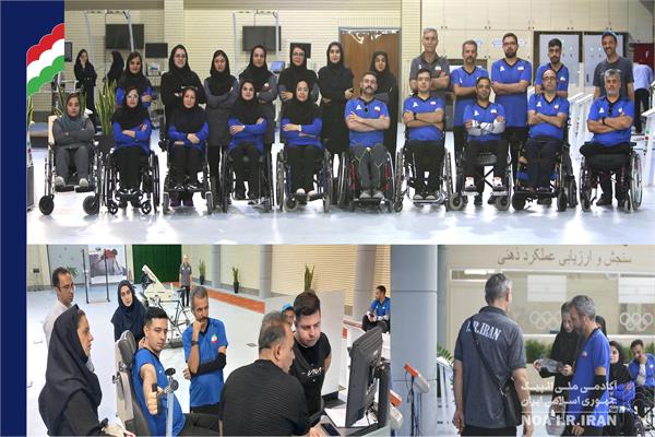 تیم ملی پاراتیراندازی در آزمون های آمادگی جسمانی (8 مرداد 1404)