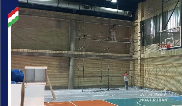آغاز بازسازی سالن چند منظوره ورزش های توپی (27 بهمن 1403)
