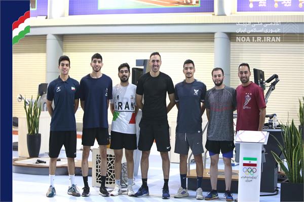 تیم های ملی شمشیربازی بزرگسالان و زیر 23 سال (سابر) در آزمون های آمادگی جسمانی (26 شهریور 1404)