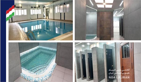 بازگشایی مرکز تمرینات آبی آکادمی ملی المپیک (18 خرداد 1404)