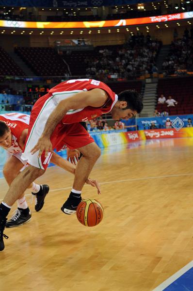 تیم ملی بسکتبال ایران، المپیک 2008 پکن، عکس: استاد علی کاوه 16