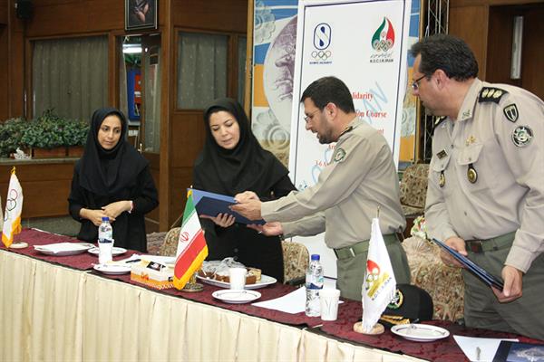 اختتامیه مدیریت ورزشی نیروهای مسلح8