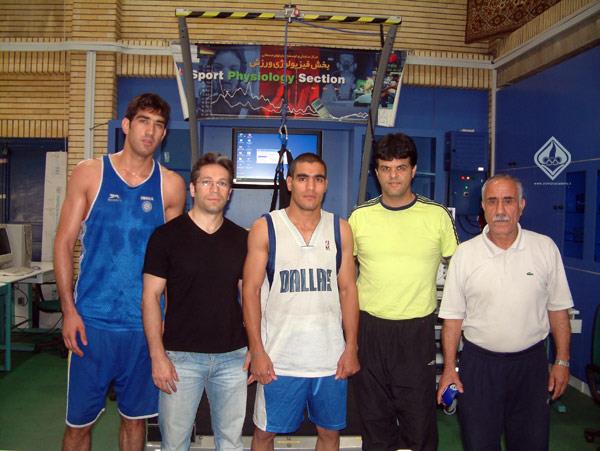 تست فیزیولوژیکی تیم ملی بوکس اعزامی به المپیک چین، 29/2/87 4