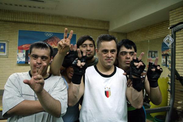 تمرین تیم وزنه برداری معلولین سندرم دان، 22/7/87 33