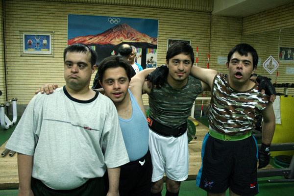 تمرین تیم وزنه برداری معلولین سندرم دان، 22/7/87 31