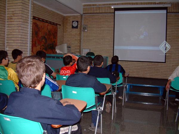 آموزش المپیزم ویژه دانش آموزان دبستان شهید معینی تهران، 21/2/87 1