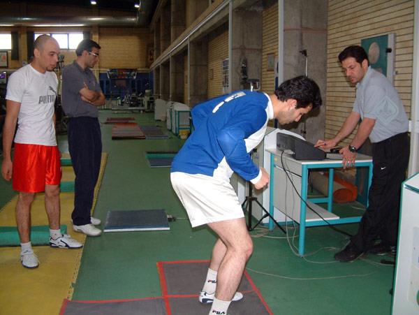 آزمون آمادگی جسمانی تیم ملی گلبال کم بینایان، 14/2/87  3