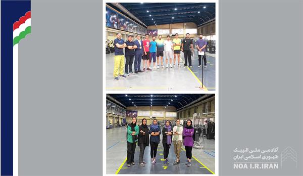 تیم ملی کوهنوردی با اسکی در آزمون های آمادگی جسمانی (20 شهریور 1403)