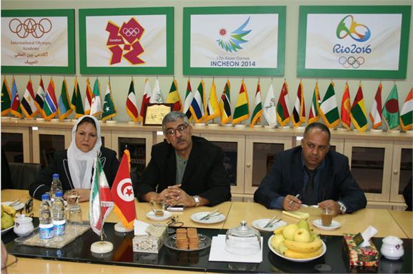 بازدید وزیر ورزش تونس