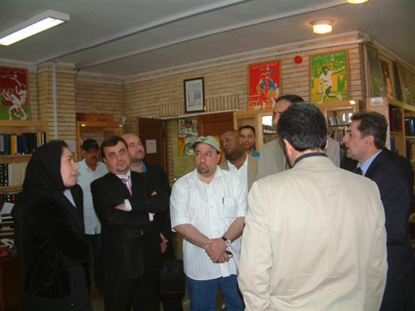 بازدید رییس ورزش کشور کویت 