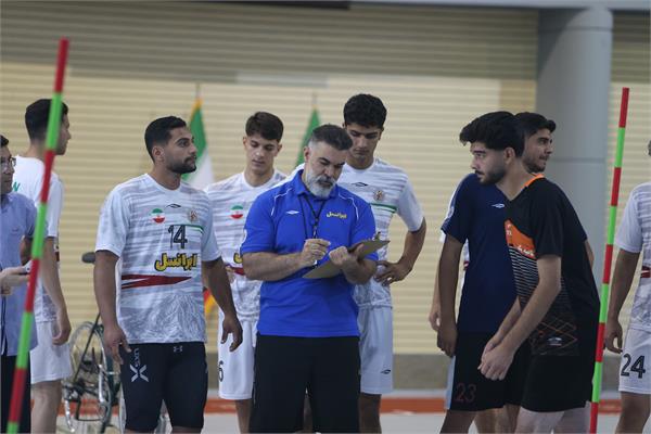 تیم ملی هندبال جوانان در آزمون های  28 تیرآمادگی جسمانی 2