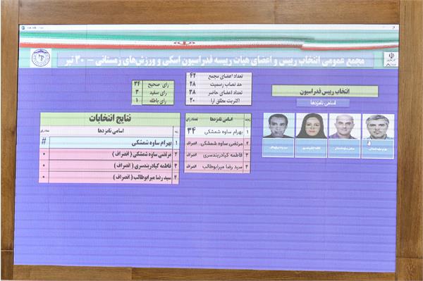مجمع انتخاباتی فدراسیون اسکی و ورزش های زمستانی 30 تیر 13