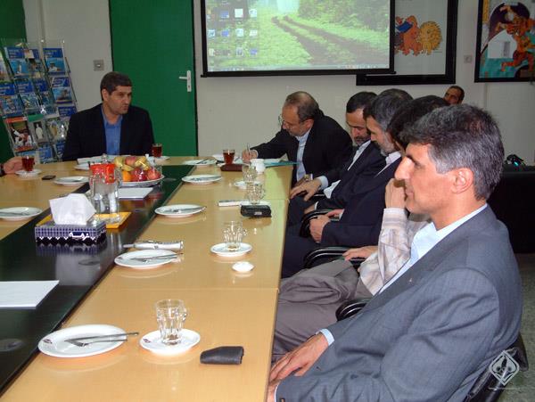 بازدید هیات رییسه دانشگاه تربیت مدرس، 8/2/87 2