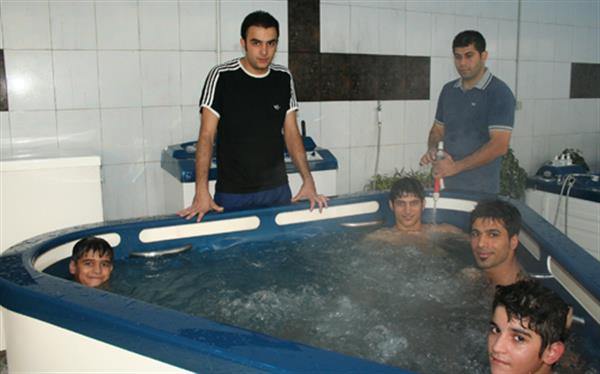 حضور ملی پوشان آمادگی جسمانی در تمرینات آبی  6