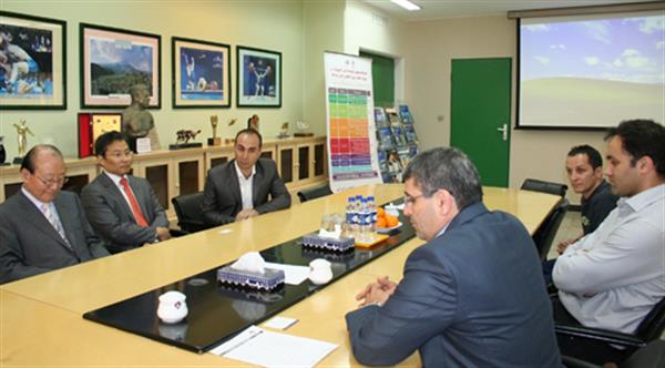 دیدار عضو کمیته استراتژیک FIFA  با رییس آکادمی ملی المپیک و پارالمپیک  8
