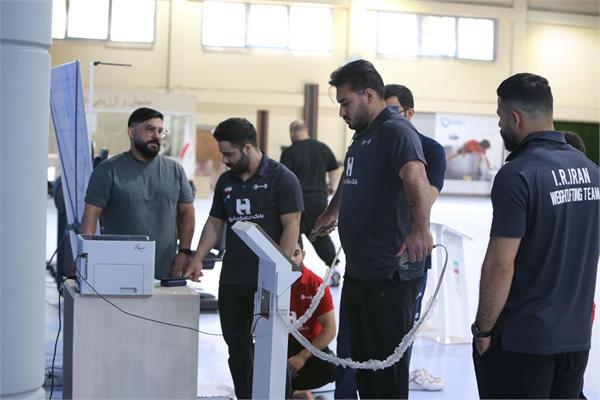 اعضای تیم ملی وزنه برداری بزرگسالان تست دادند (2 تیر 1405) 24