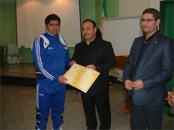 Iraqi Weightlifting coaches promote their sport sciences in NOPA 