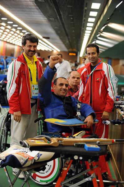 تیراندازی ایران در پارالمپیک 2008 پکن، عکس: استاد علی کاوه  2