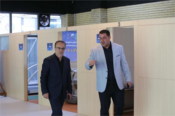 بازدید رئیس سازمان نظام پزشکی کشور و هیأت همراه از آکادمی ملی المپیک (چهارشنبه 27 خرداد 1405) 24