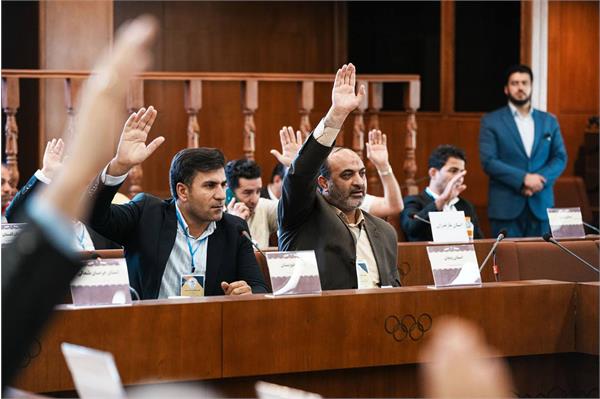 مجمع انتخاباتی فدراسیون کشتی در سالن استاد فارسی آکادمی ملی المپیک 7