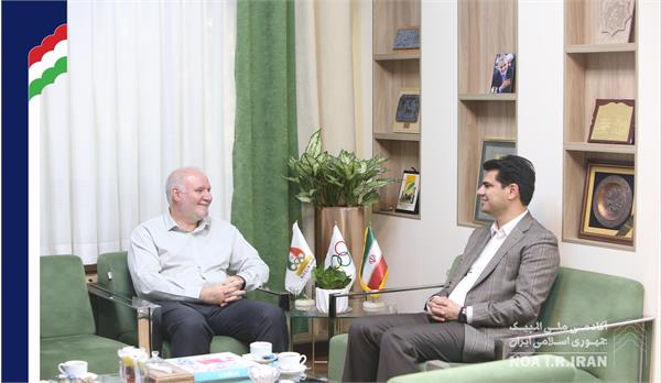 جلسه رئیس آکادمی ملی المپیک با رئیس فدراسیون گلف (26 مهر 1403)