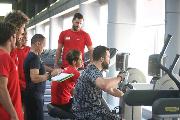 ملی پوشان واترپلو در آزمون های آمادگی جسمانی، پیشگیری از آسیب و روانشناسی آکادمی ملی المپیک 4