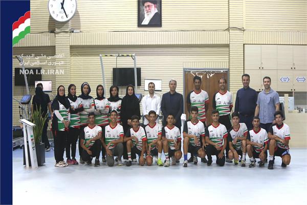 تیم ملی دوچرخه سواری جوانان در آزمون های آمادگی جسمانی (20 مرداد 1404)