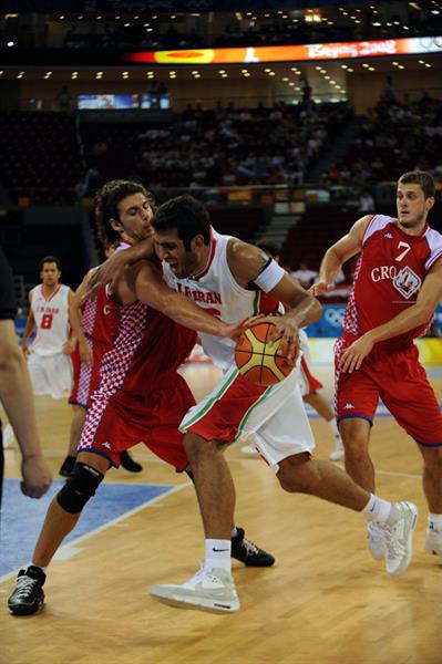 تیم ملی بسکتبال ایران، المپیک 2008 پکن، عکس: استاد علی کاوه 4