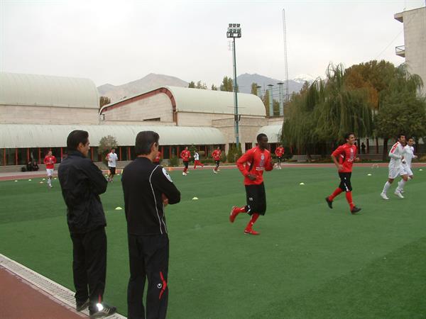 تمرین تیم پرسپولیس در اکادمی ملی المپیک 25/8/87 5