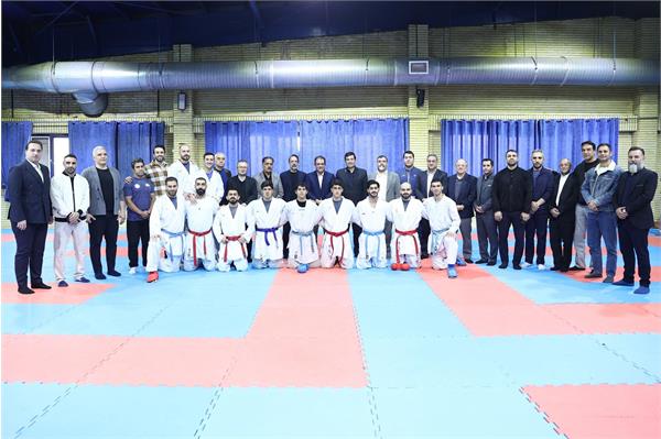 بازدید وزیر ورزش و جوانان از اردوی تیم ملی کاراته در آکادمی ملی المپیک (2 آذر 1404) 1