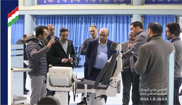 بازدید دبیرکل کمیته ملی المپیک از بخش های مختلف آکادمی (13 اسفند 1403)