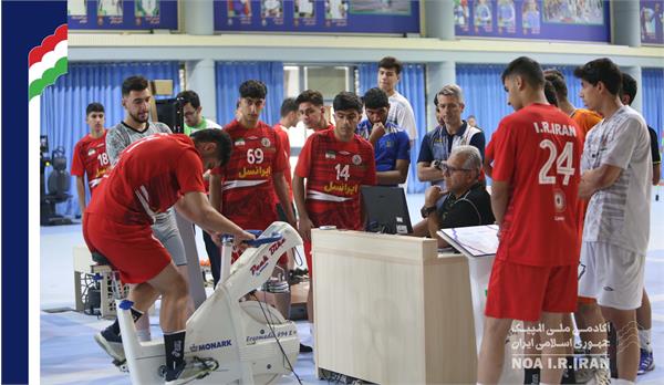 تیم ملی هندبال نوجوانان در آزمون های آمادگی جسمانی (17 اردیبهشت 1404)