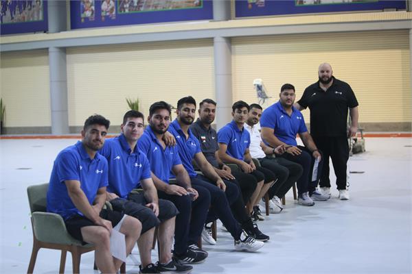 تیم ملی وزنه برداری بزرگسالان تست 31 تیر 1