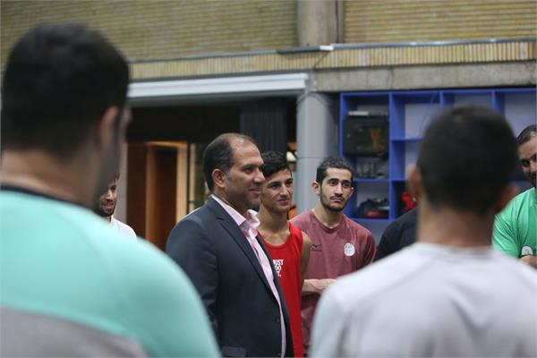 بازدید دبیر فدراسیون انجمن‌های ورزشی از اردوی تیم ملی جوجیتسو در آکادمی ملی المپیک13