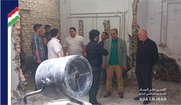 بازدید از طرح بازسازی مرکز تمرینات آبی (14 مرداد 1403)