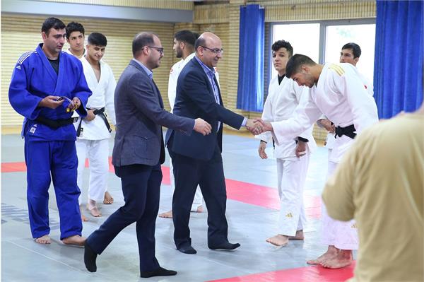 بازدید دبیرکل کمیته ملی المپیک از اردوی تیم ملی جودو (30 فروردین 1404)  16