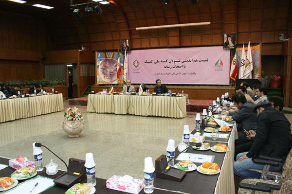 جلسه هم اندیشی روسای کمیته ملی المپیک با اصحاب رسانه 