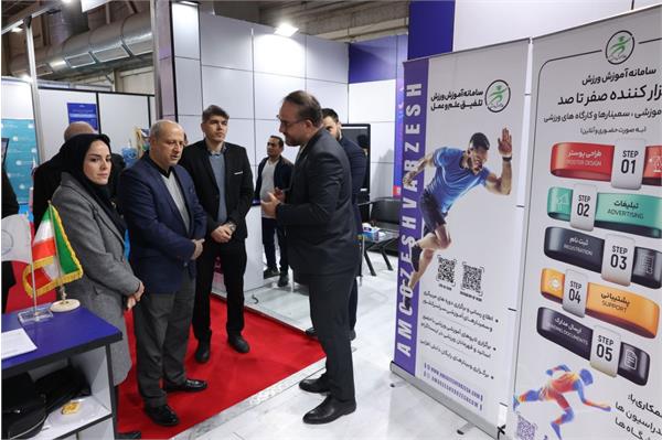 غرفه کمیته ملی المپیک در بیست و پنجمین دوره نمایشگاه دستاوردهای  پژوهشی فناوری و فن بازار (23 تا 26 آذر 1403) 7