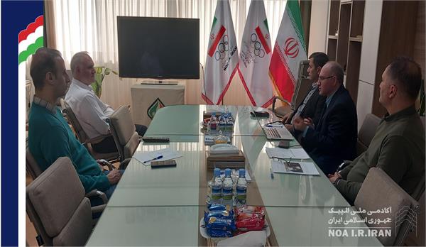 جلسه دکتر صدر با مسئولین دپارتمان پیشگیری از آسیبهای ورزشی (28 بهمن 1403)
